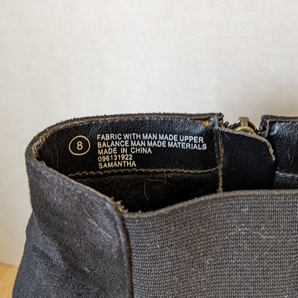 Isaac Mizrahi for Target Black Faux Suede Booties size 8 - Picture 8 of 13